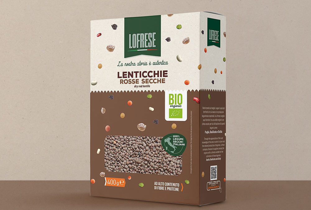 Red lentils bio